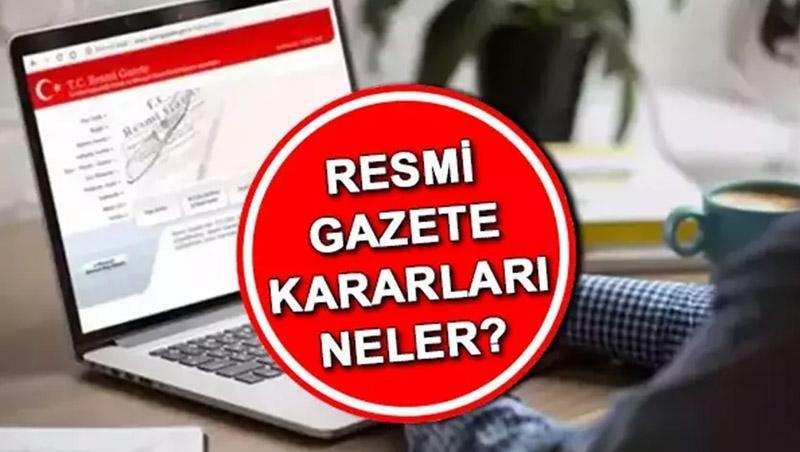 resmi-gazetede-bugun-22-mart-2025-emekli-bayram-ikramiyesi-artirimi-resmi-gazetede-yayinlandi-GQGXVEiP RESMİ GAZETE'DE BUGÜN (22 MART 2025) | Emekli bayram ikramiyesi artırımı Resmi Gazete'de yayınlandı mı? Bugünkü Resmi Gazete kararları neler?